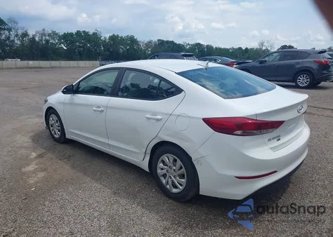 2017 Hyundai Elantra Se from USA, damaged, VIN 5NPD74LF6HH164114
